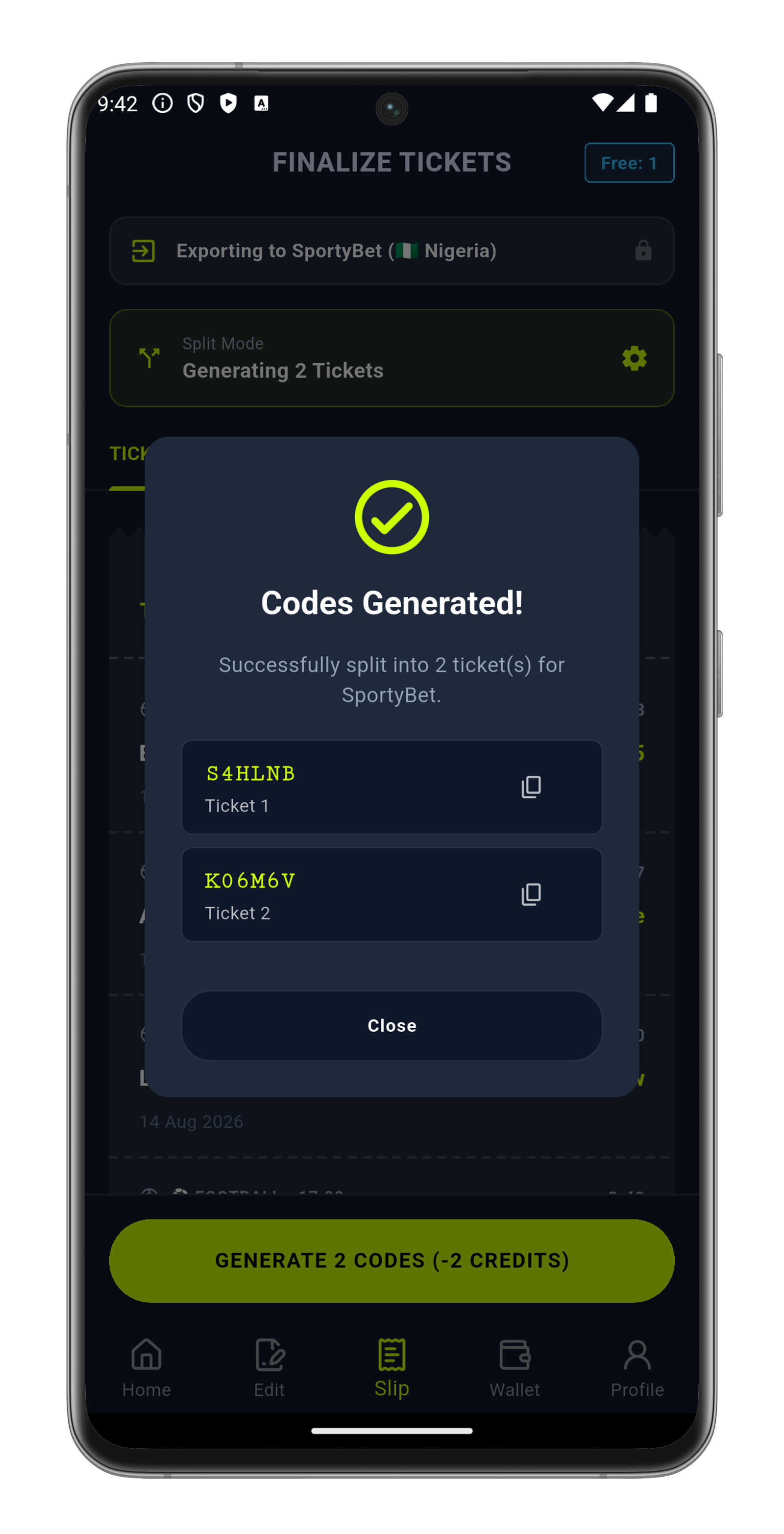 Android App Screenshot